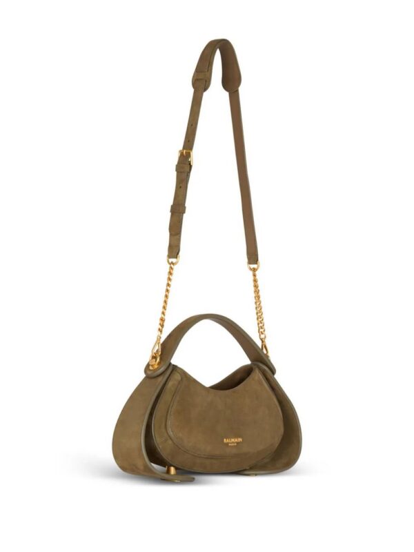 Balmain  small Jolie Madame suede tote bag