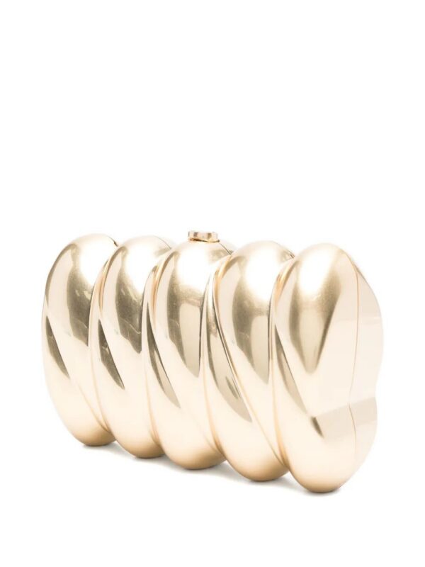 Simkhai Reya twisted clutch bag