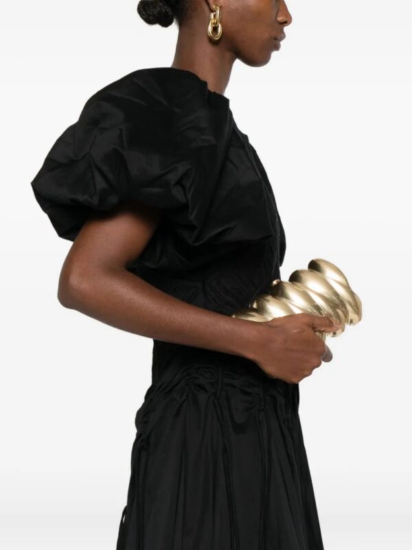 Simkhai Reya twisted clutch bag