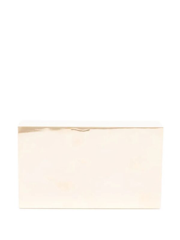 TOTEME rectangular metal clutch