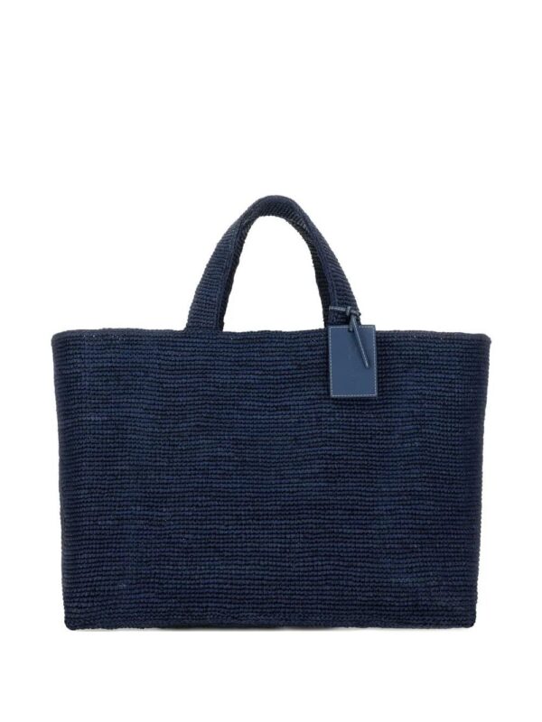 Manebi Sunset raffia shoulder bag