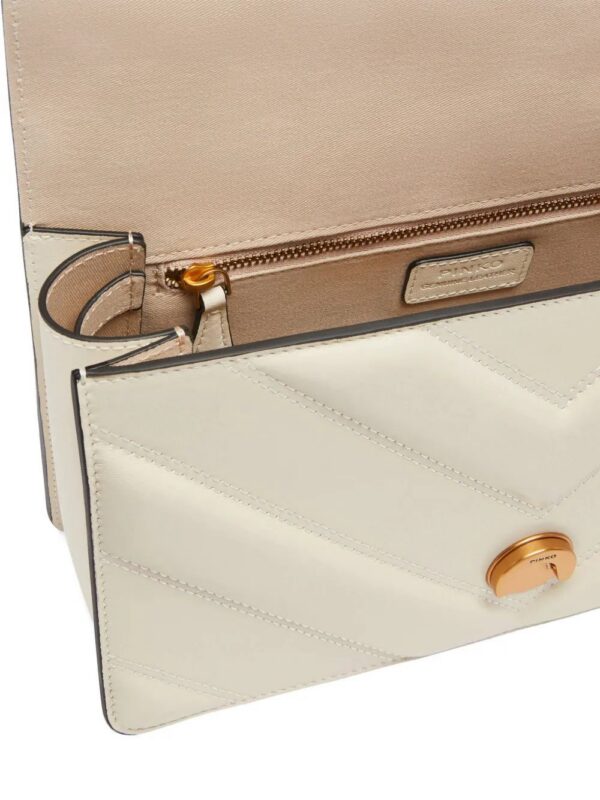 30379301_60183294_1000.jpg PINKO quilted bird-embellished cross body bag