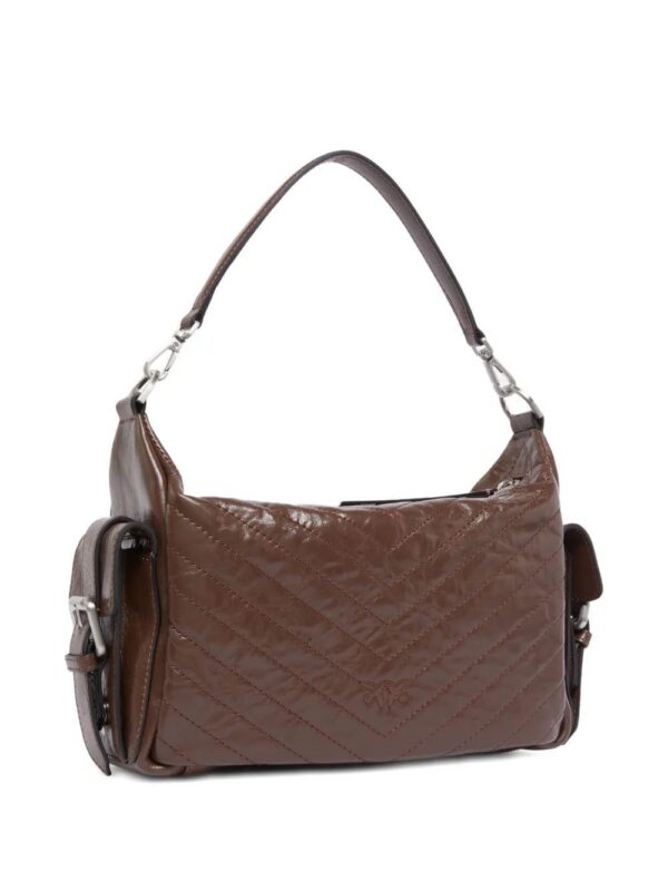 PINKO quilted multi-pocket shoulder bag