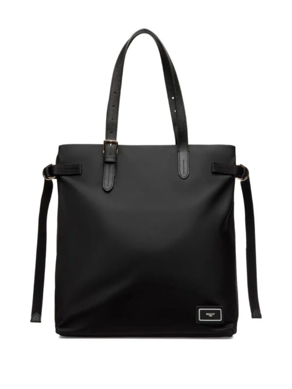 30410698_59616161_1000.jpg Bally logo-appliqué tote bag