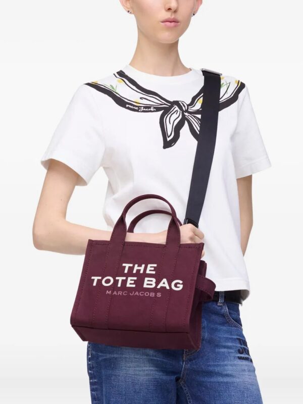 Marc Jacobs The Canvas Small logo-patch tote bag