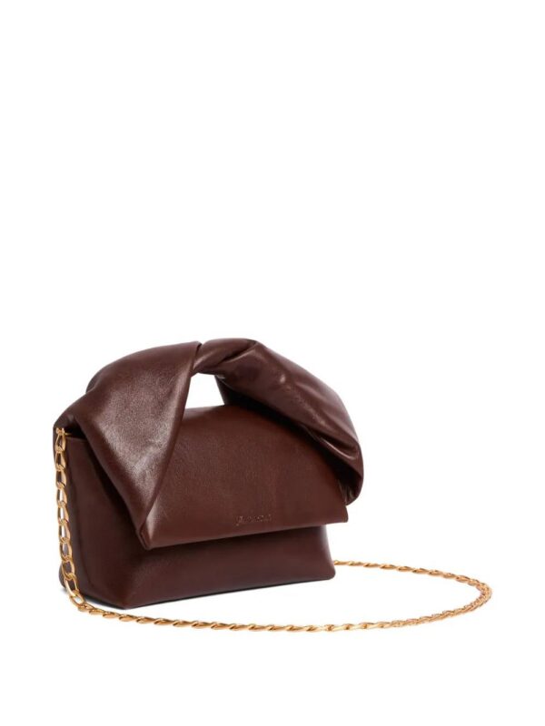 JW Anderson twisted-handle leather tote bag