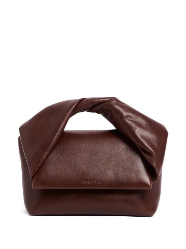 JW Anderson twisted-handle leather tote bag