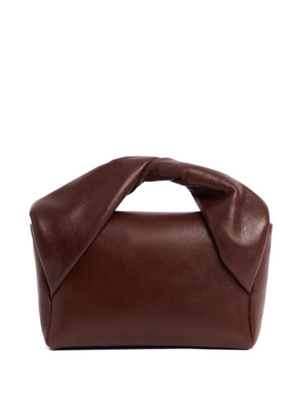 JW Anderson twisted-handle leather tote bag