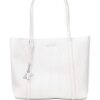 Armani Exchange monogram logo-plaque tote bag