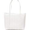 Armani Exchange monogram logo-plaque tote bag