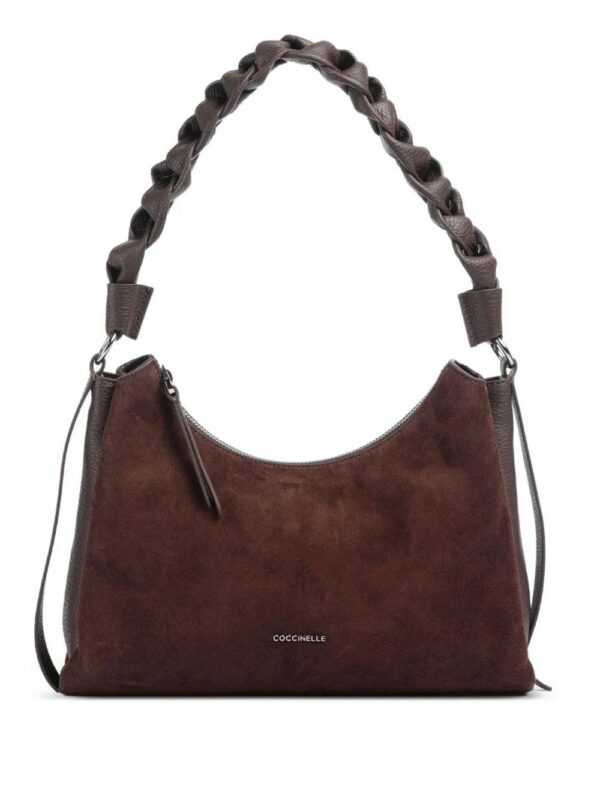 31006137_61017647_1000.jpg Coccinelle Boheme braided-handle suede shoulder bag