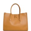 ERMANNO FIRENZE logo-plaque top-handles tote bag
