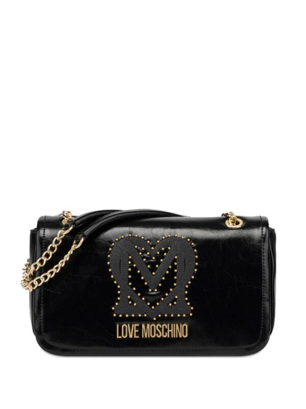 31028137_60119365_1000.jpg Love Moschino chain-strap studded-logo bag