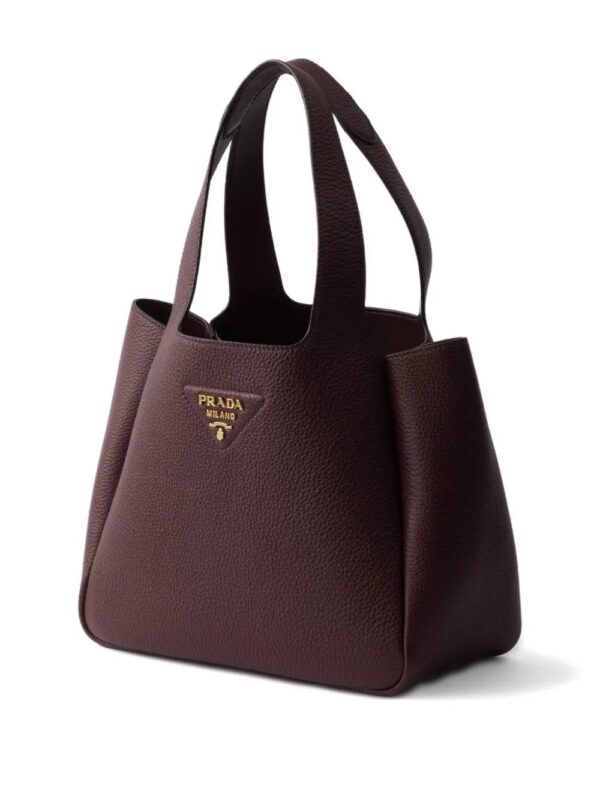 Prada small leather tote bag