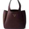 Prada small leather tote bag