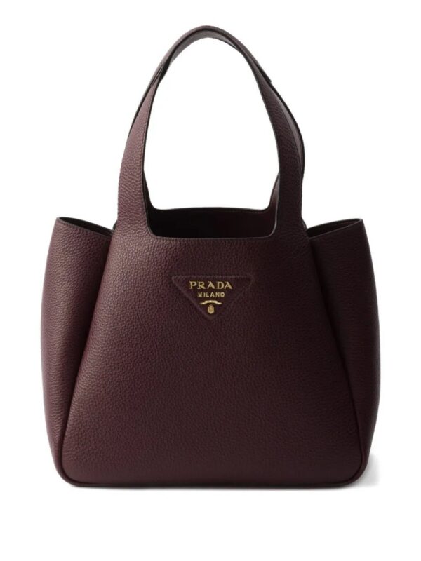 Prada small leather tote bag