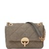 Vanessa Bruno Moon quilted linen chain bag