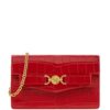 Versace Medusa Head leather clutch bag