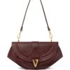 Versace medium Virtus leather shoulder bag