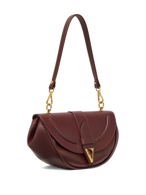 Versace medium Virtus leather shoulder bag