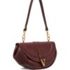 Versace medium Virtus leather shoulder bag