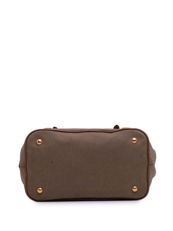 Prada - Canvas Canapa Logo satchel