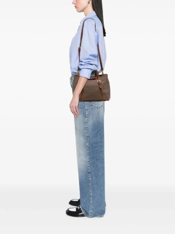 Prada - Canvas Canapa Logo satchel