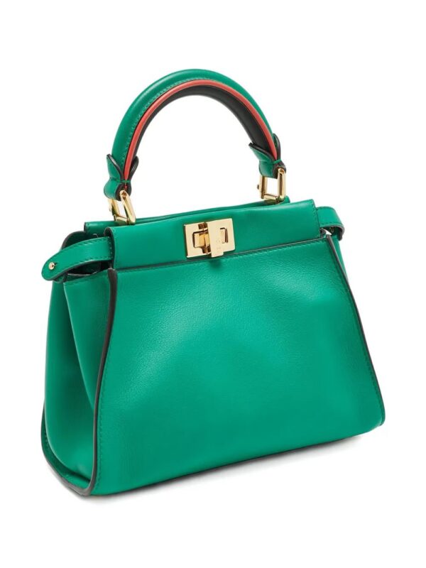 Fendi Peekaboo leather handbag