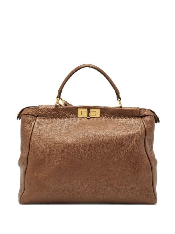 31327073_60907843_1000.jpg Fendi Peekaboo leather tote bag