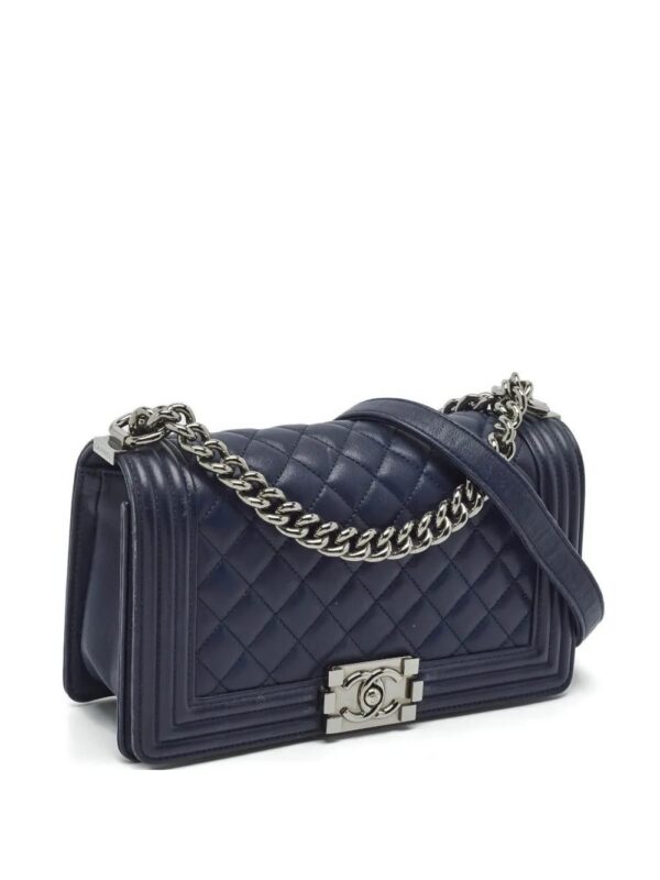 CHANEL Boy Chanel quilted leather shoulder bag