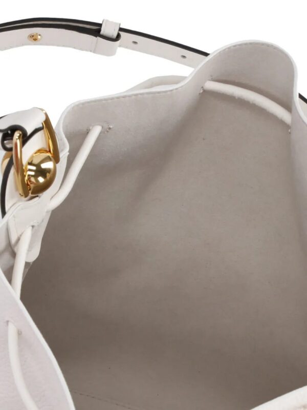 Furla drawstring leather shoulder bag
