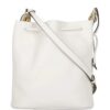Furla drawstring leather shoulder bag