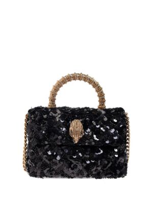 31356628_60992445_1000.jpg Kurt Geiger London mini Kensington sequin-embellished top-handle bag