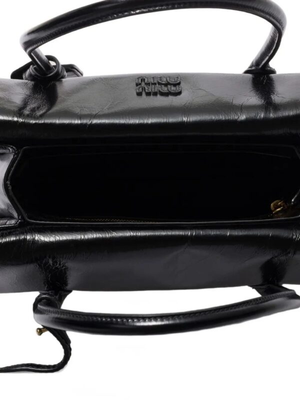 Miu Miu Solitaire leather tote bag