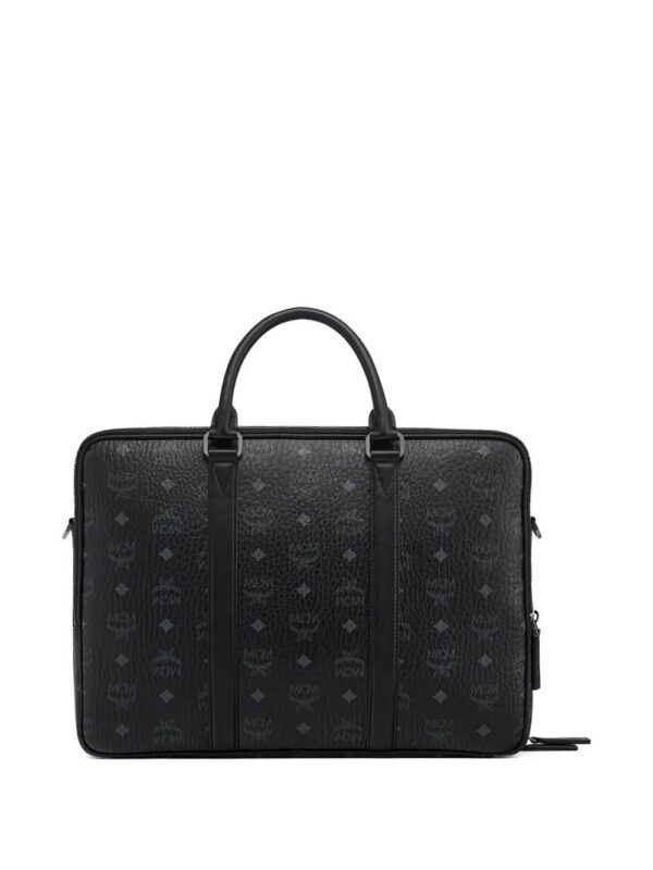 MCM Visetos monogram briefcase