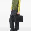 MCM Visetos monogram briefcase