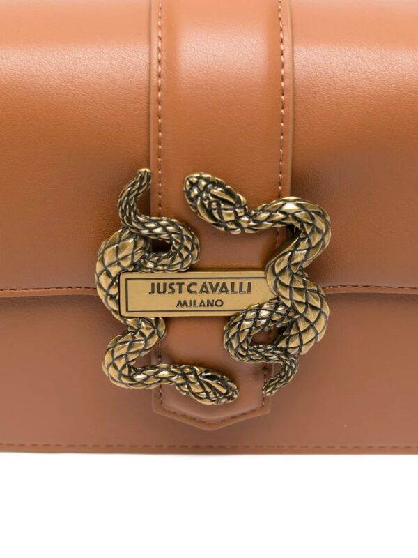 31442693_60975589_1000.jpg Just Cavalli snake-buckle shoulder bag
