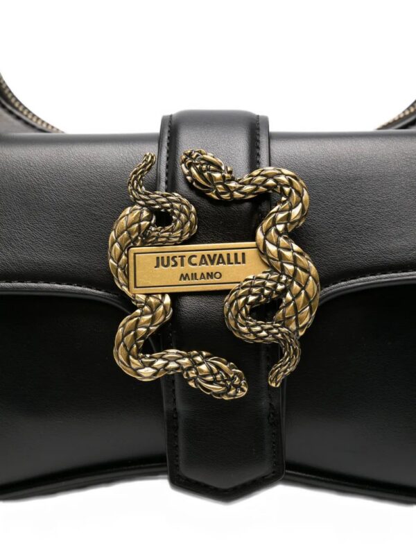 31443141_60990235_1000.jpg Just Cavalli snake-buckle shoulder bag