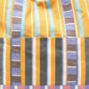 Épice striped panelled tote bag