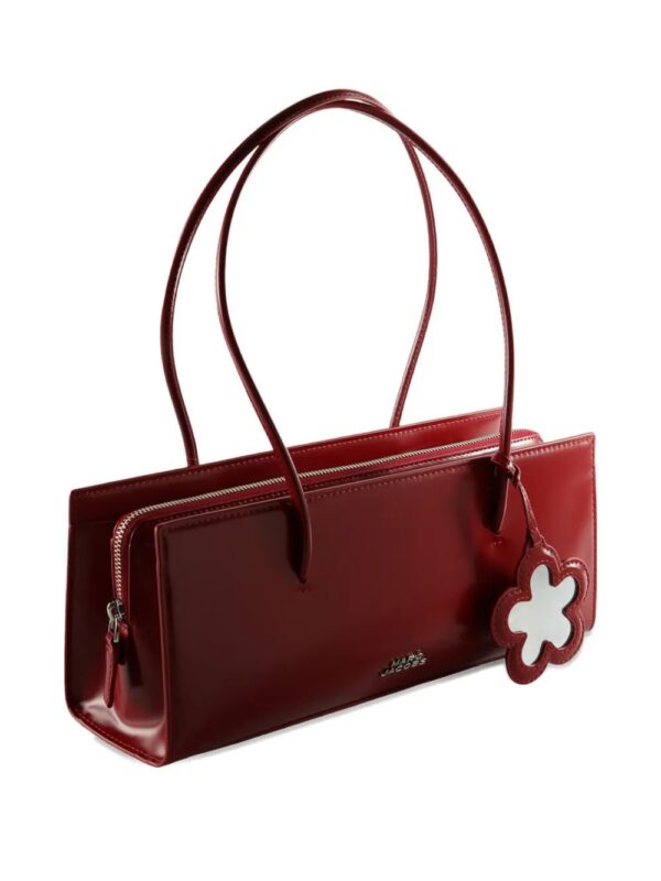 Marc Jacobs flower-embellished leather tote bag