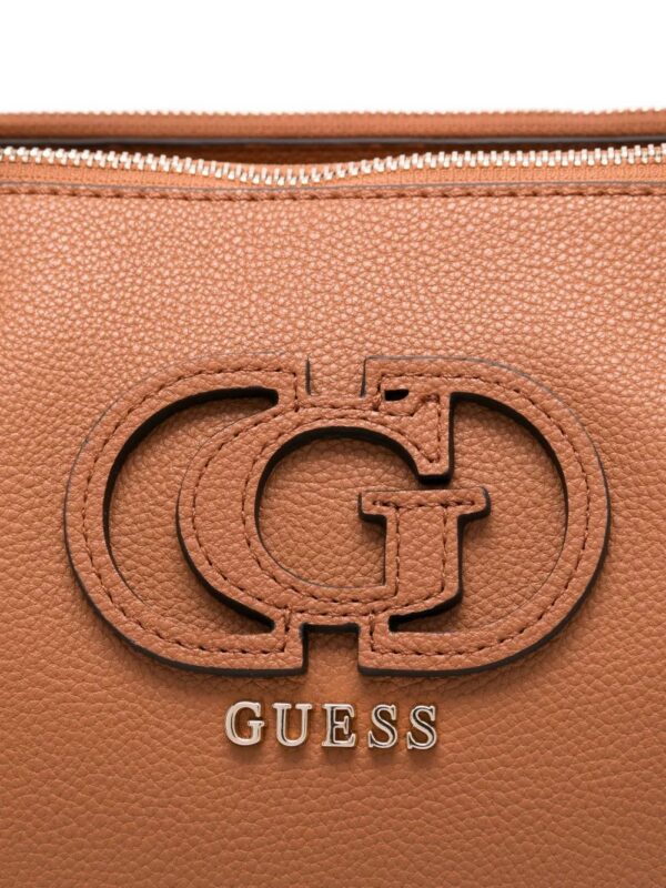 31474558_60951511_1000_1faaeed9-4d64-465e-854d-73372f37f77d.jpg GUESS USA logo-plaque tote bag