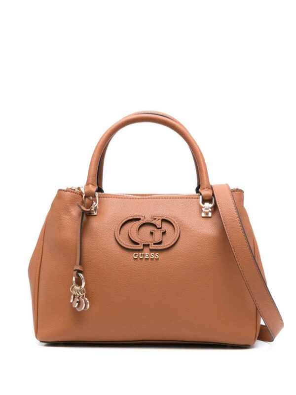 31474558_60967827_1000.jpg GUESS USA logo-plaque tote bag.