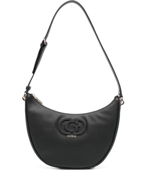 31474707_60967745_1000.jpg GUESS USA logo-plaque crescent shoulder bag