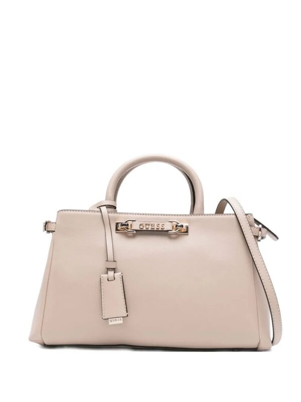 31474715_60952202_1000.jpg GUESS USA double-handle logo-plaque tote bag