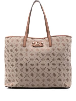 31474725_60969630_1000.jpg GUESS USA logo-plaque monogram tote bag