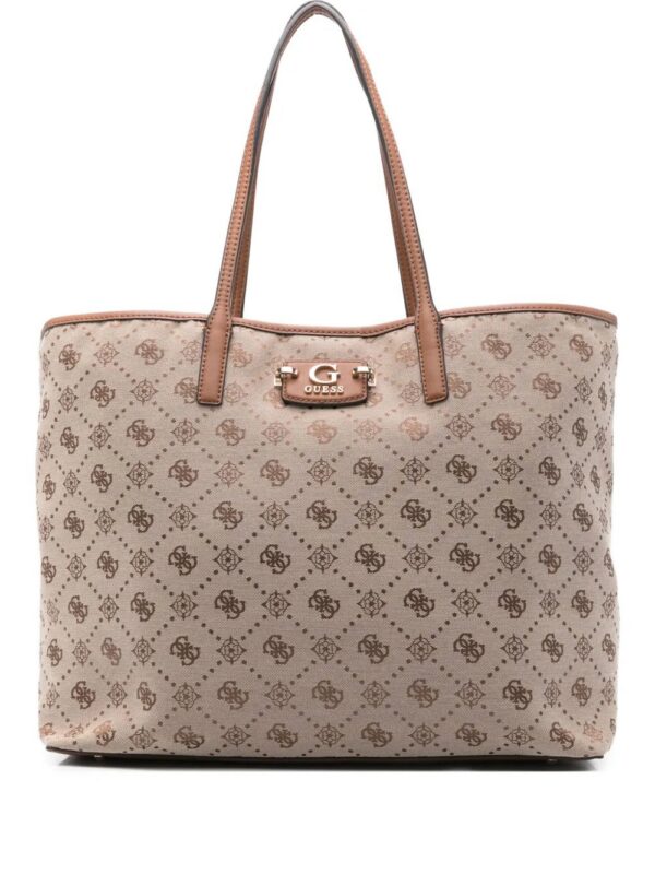 31474725_60969630_1000.jpg GUESS USA logo-plaque monogram tote bag