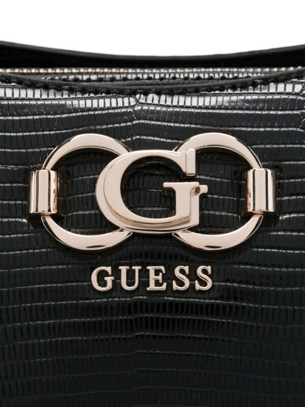 31474737_60950085_1000.jpg GUESS USA logo-plaque snakeskin tote bag