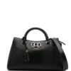 31474737_60967805_1000.jpg GUESS USA logo-plaque snakeskin tote bag