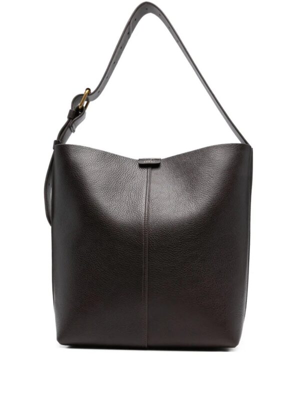 31475176_60974550_1000_01a0d96f-63f3-45ea-a4d0-d91fe5c2d7bd.jpg Soeur large Saudade leather buckle shoulder bag