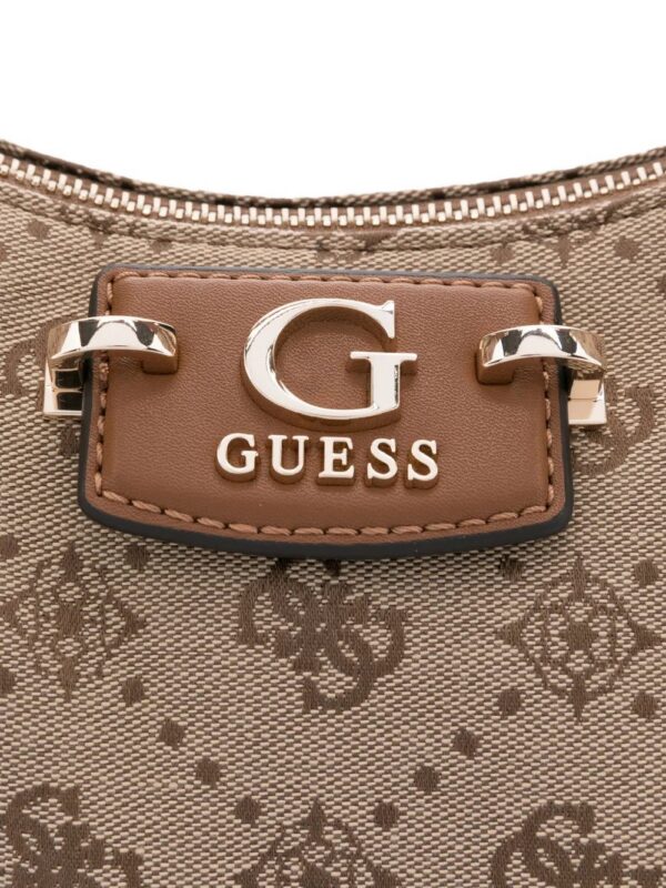 31475180_60951711_1000.jpg GUESS USA logo-plaque curved shoulder bag